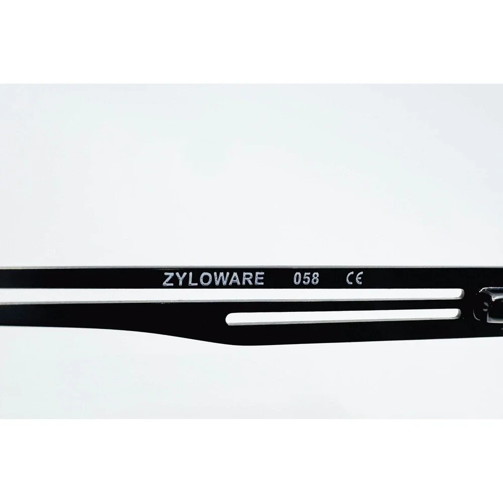 Shaquille O'Neal Eyeglasses Mens Black Semi-Rimless 102M 57-17-150